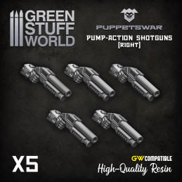 Pump-action Shotguns - Right | Resin items