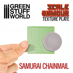 Placa Texturizada - Samurai Otras Texturas