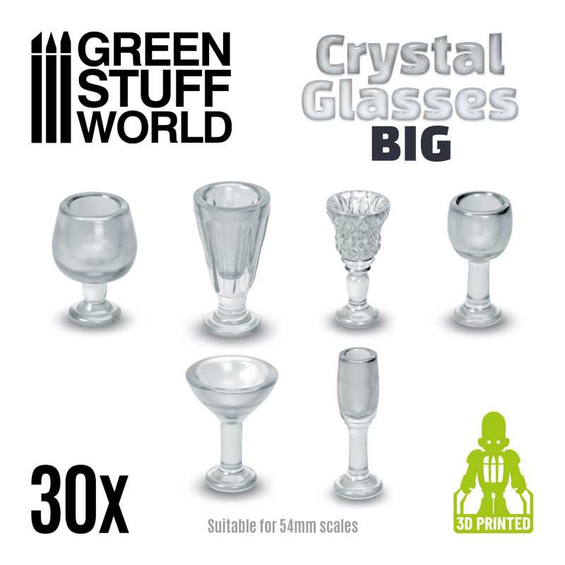 ▷ Vasos de cristal - Copas grandes | - GSW