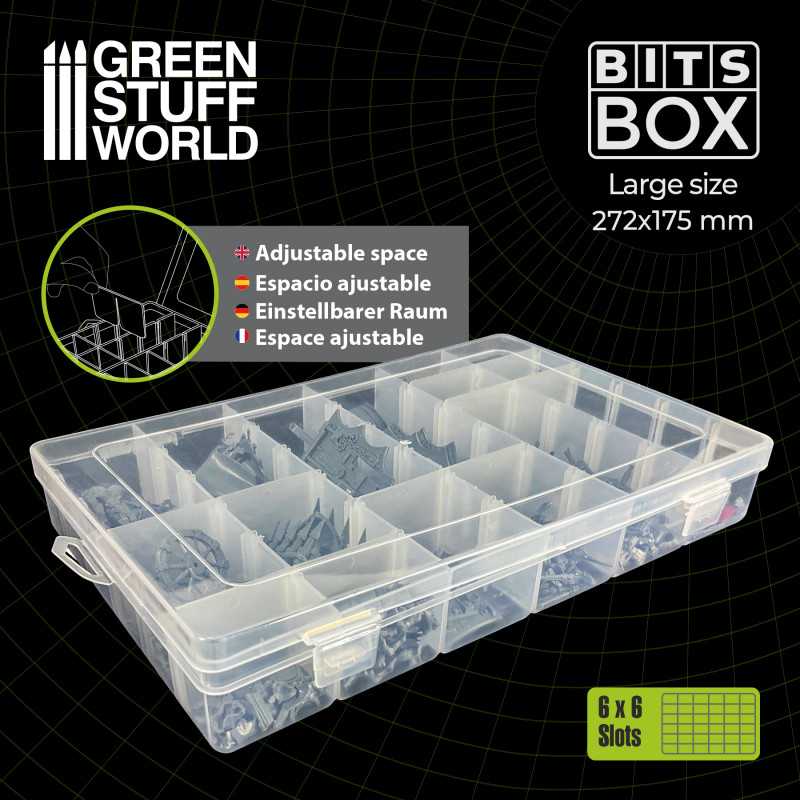 ▷ Comprar BITS BOX - Caja de plastico - L | - Green Stuff World