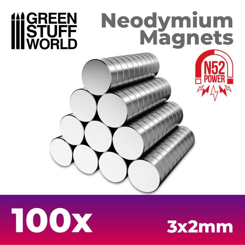 ▷ Magnets 100 units (N52) | GSW