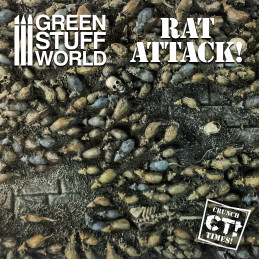 Piastre di Ratti - RAT ATTACK! | Piastre in resina - Crunch Times!