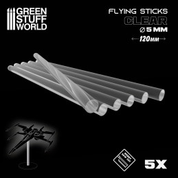 ABS Plasticard - Profile - 20x RODs Variety Pack, Green Stuff World 9200