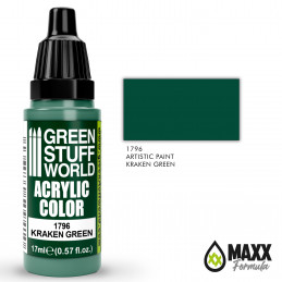 Acrylic Color KRAKEN GREEN | Acrylic Paints