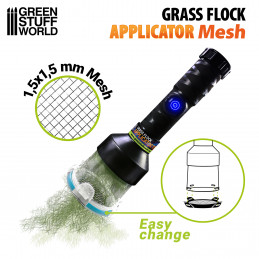 Grass Flock Applicator - Small Mesh | Static Grass Applicator
