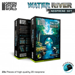 Water River - Neoprene Terrain Set | Terrain for Miniatures