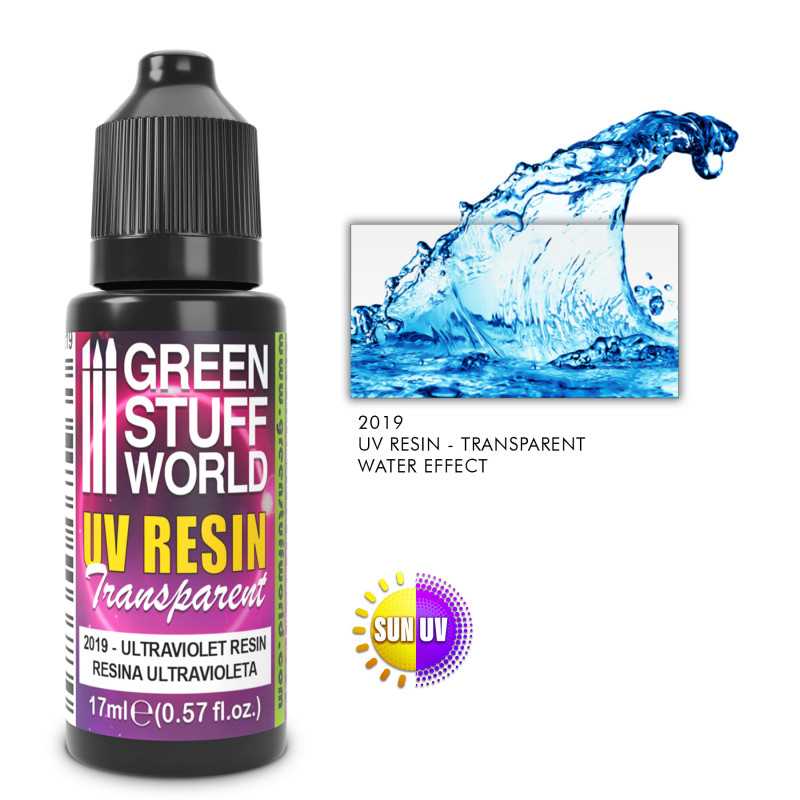 ▷ Resina UV 17ml - Efecto Agua