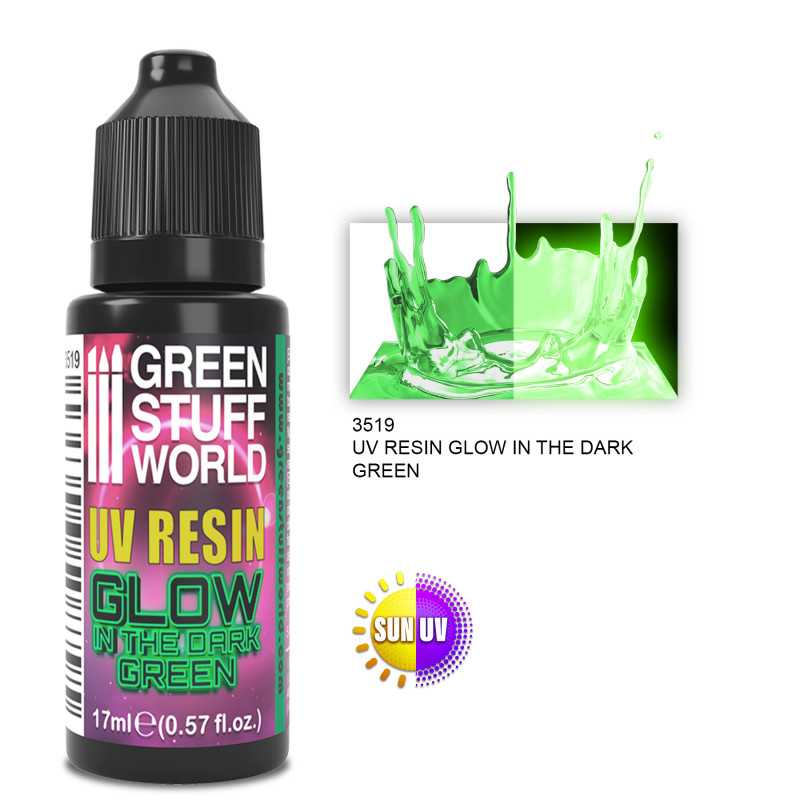 Green Glow in the Dark Polymer Clay 2 oz.