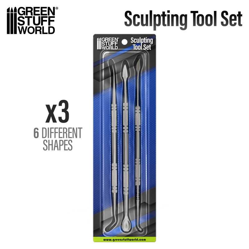 ▷ 3x Sculpting Tools