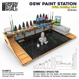 Rangement Peinture  Support peinture maquette - GSW