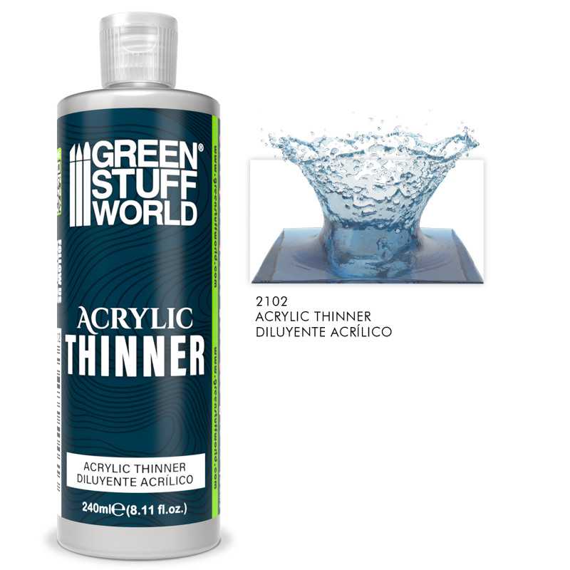 ▷ Acrylic Paint Thinner 240 ml