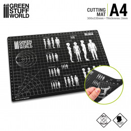 ▷ Scale Cutting Mat A3 Extended