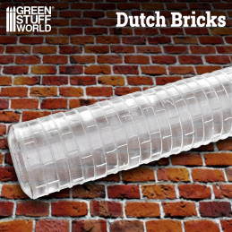 Rolling Pin DUTCH Bricks | Textured Rolling Pins