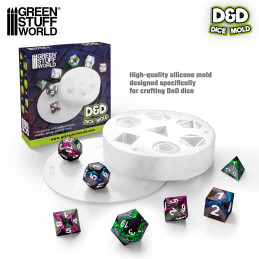 ▷ RPG DnD dice mold 102x102 | Custom dnd dice - GSW