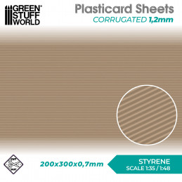 Plasticard | Plasticard for modelling - GSW