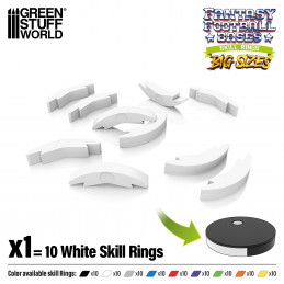Anillos de habilidad 40mm Blanco | Skill rings 40mm
