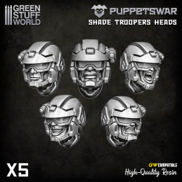 PuppetsWar - Shade Troopers Heads