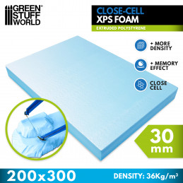 Closed cell XPS foam 30mm | Closed cell extruded polystyrene foam