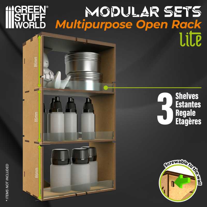 Multipurpose Vertical Organizer - LITE | MDF Wood Displays