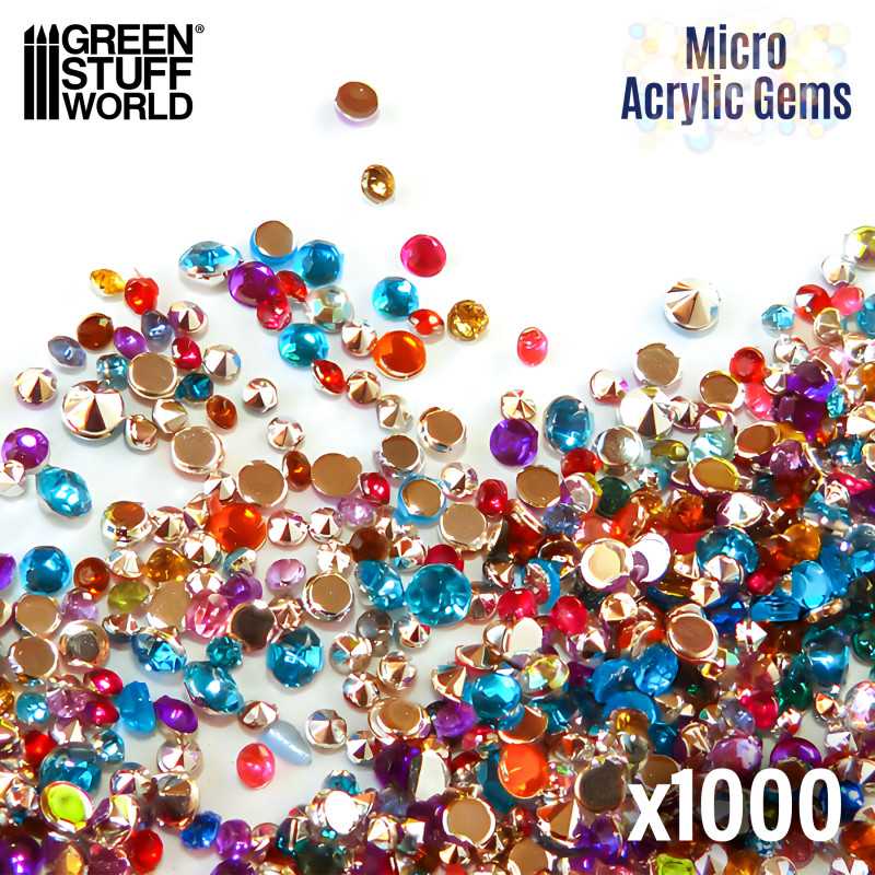 Micro Acrylic Gems | Craft rhinestones