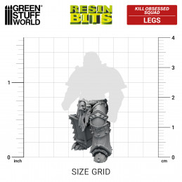 DakkaDakka - Kill Obsessed Squad - Piernas de Khorne Artículos de resina