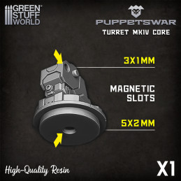 Turret MKIV core | Resin items