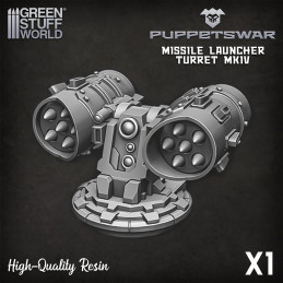 Missile Launcher Turret Resin items