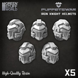 PuppetsWar - Casques de Iron Knight Articles en résine