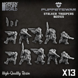 Stalker Troopers Bodies | Resin items