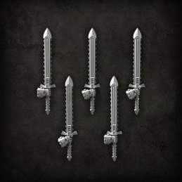 Puppetswar - Jig Longswords - Right Resin items