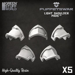 Light Shoulder Pads 2 Resin items