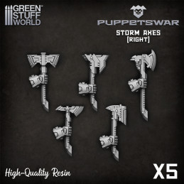 Storm Axes - Right | Resin items