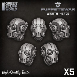 Wraith heads | Resin items