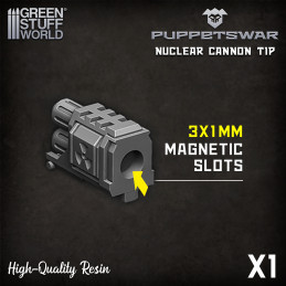 Turret - Nuclear Cannon Tip | Resin items