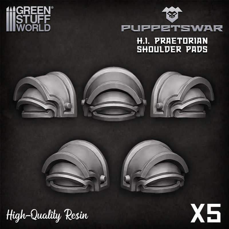 Praetorian Shoulder Pads | Resin items