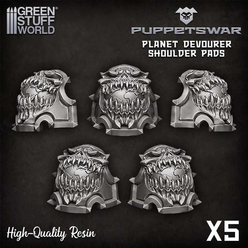 Planet Devourer Shoulder Pads | Resin items