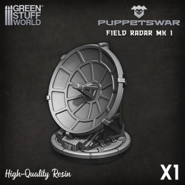 Turret - Field Radar MK I Resin items