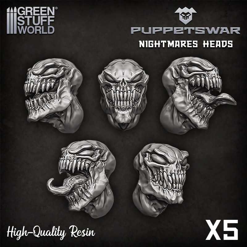 Venom Heads | Resin items