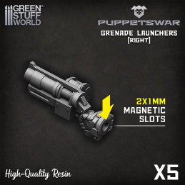 Grenade Launchers - Right | Resin items