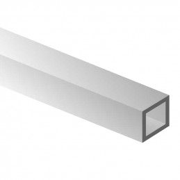 ABS Plasticard - Profile SQUARED TUBE 3 mm