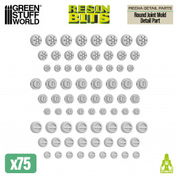 Mecha Detail Parts - Round Joint Mold Detail Part