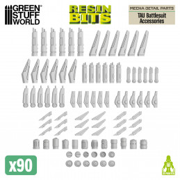 Mecha Detail Parts - TAU Battlesuit Accessories