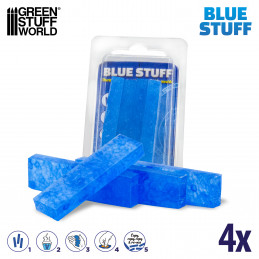 Blue Stuff Mold 4 Bars | Reusable BLUE STUFF