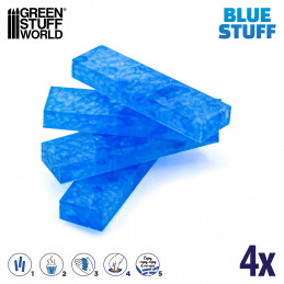 Blue Stuff Mold 4 Bars | Reusable BLUE STUFF