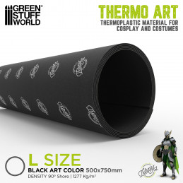 Termoplastica ThermoArt Black Art per Cosplay e Artigianato