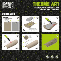 Termoplastica ThermoArt per Cosplay e Artigianato