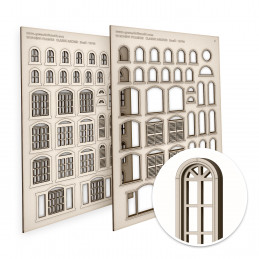 Finestre in Miniatura - Classiche ad arco - Piccole