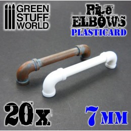 COUDES de plasticarte 7mm | Carte plastique
