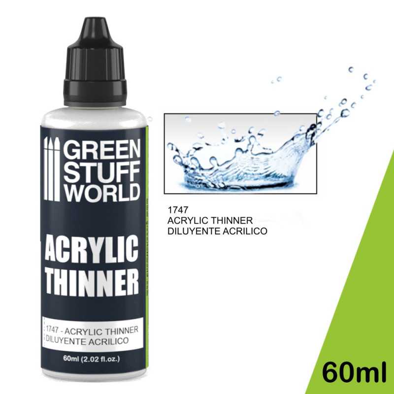 ▷ Acrylic Paint Thinner 60ml | Acrylic Thinner 60 ml - GSW