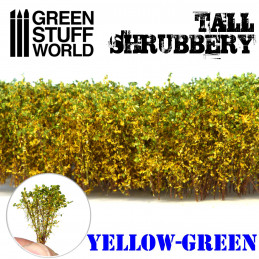Arbustos Altos - Amarillo Verde Escenografía y Resina